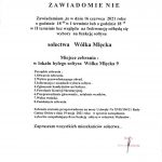 Zawiadomienie o zebraniu wyborczym sołeckim w sołectwie Wólka Mlęcka wyznaczonym na dzień 16 czerwca 2021 roku o godzinie 18:00
