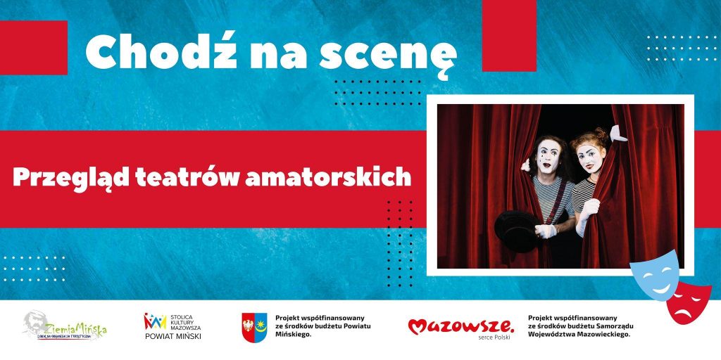 Scena teatru i maski