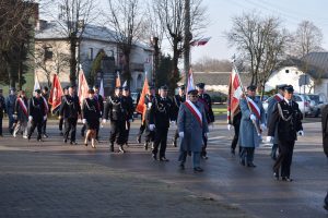 Przemarsz strażaków