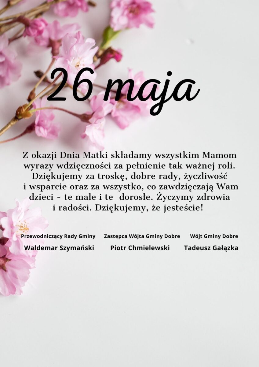 Różowy kwiat z lewej strony