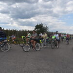 rowerzyści na drodze