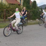 rowerzyści na drodze