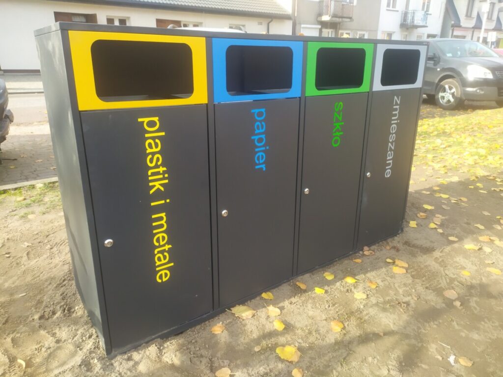 Kosze z podziałem na frakcje