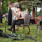 Mężczyzna w cylindrze