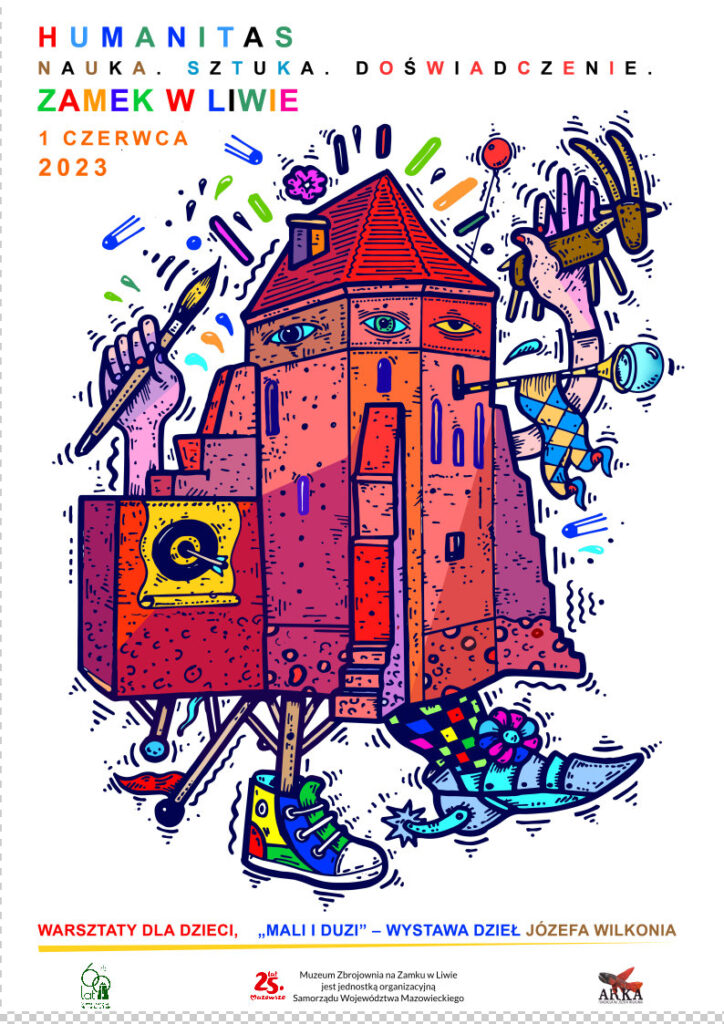 Czerwony zamek na nogach