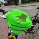 IMG-20230618-WA0258 zielona chusta na kierownicy roweru