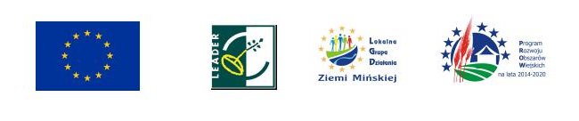 Logo UNii Europejskiej, LEADER, LGD i PROW