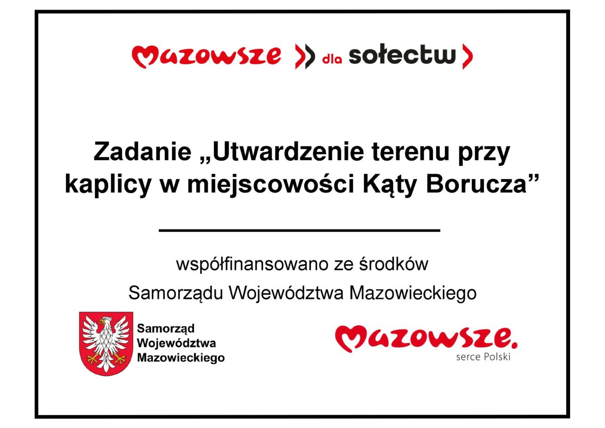 tablica czarne litery czerwone litery orzeł biały