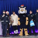 Zielony namiot GOKiB w Dobrem