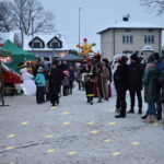 Zielony namiot GOKiB w Dobrem