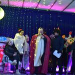 Zielony namiot GOKiB w Dobrem